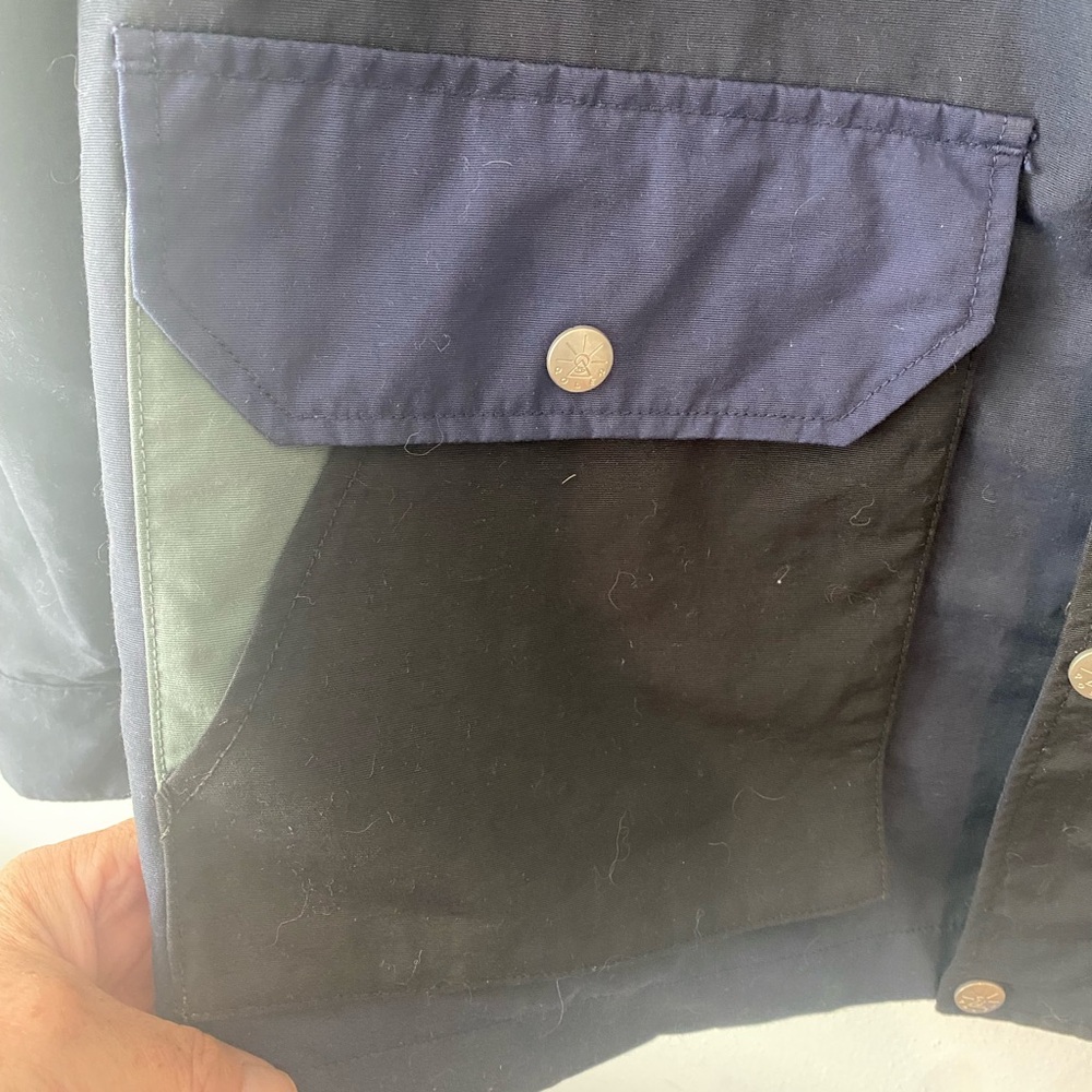 Poler Draft Jacket , Navy Blue, Water-resistant , Camping, Outdoors, Streetwear - Picture 14 of 16